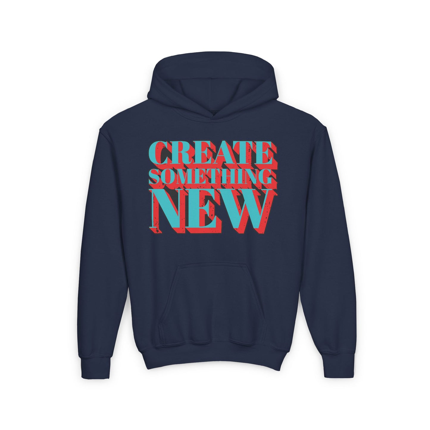 Create Something New Youth Heavy Blend Hooded Sweatshirt