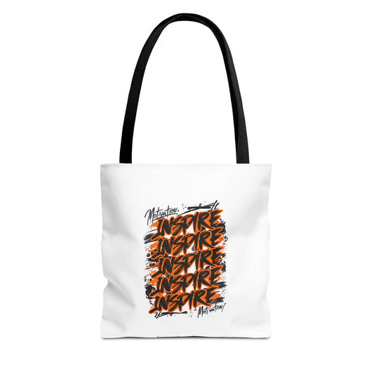 Motivation Inspire Motivation Tote Bag (AOP)