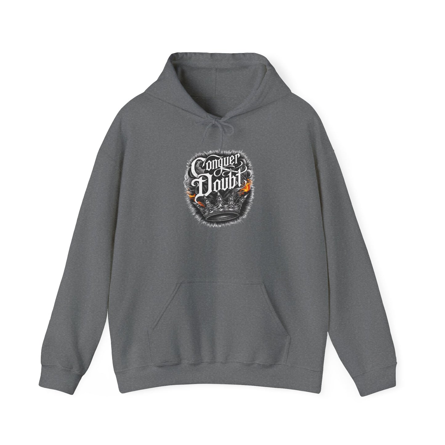 Conguer Doubt Unisex Heavy Blend™ Hooded Sweatshirt