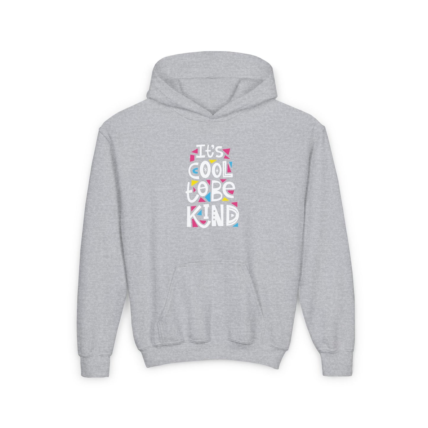 It's Cool To Be Kind Youth Heavy Blend Hooded Sweatshirt