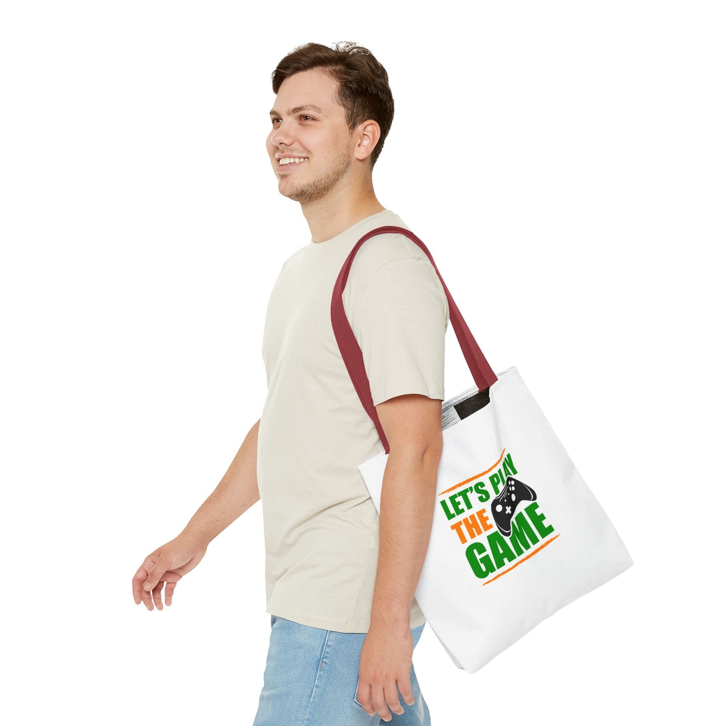 Let's Play The Game Tote Bag (AOP)