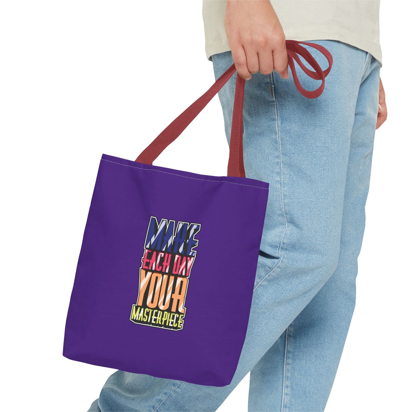 Make Each Day Your Masterpiece Tote Bag (AOP)