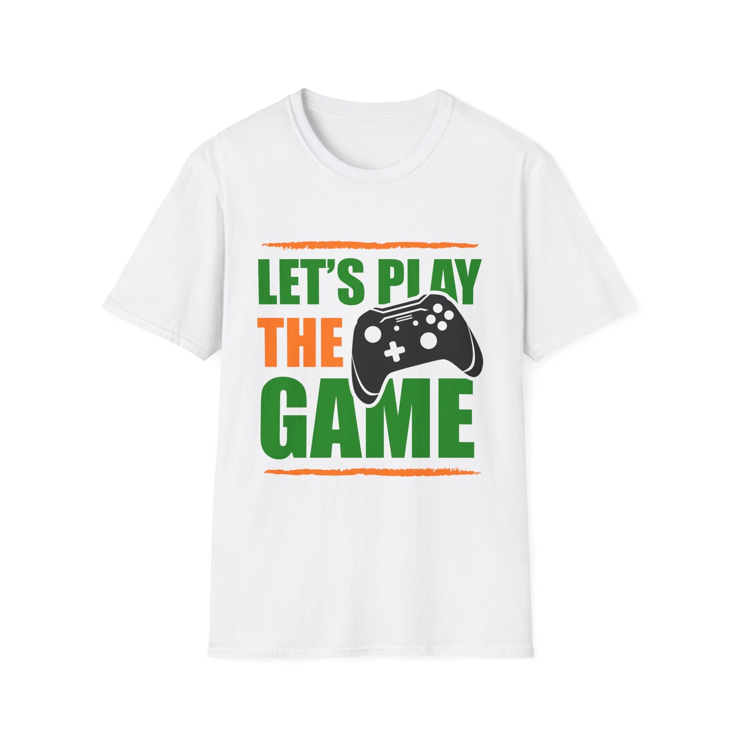 Let's Play The Game Unisex Softstyle T-Shirt