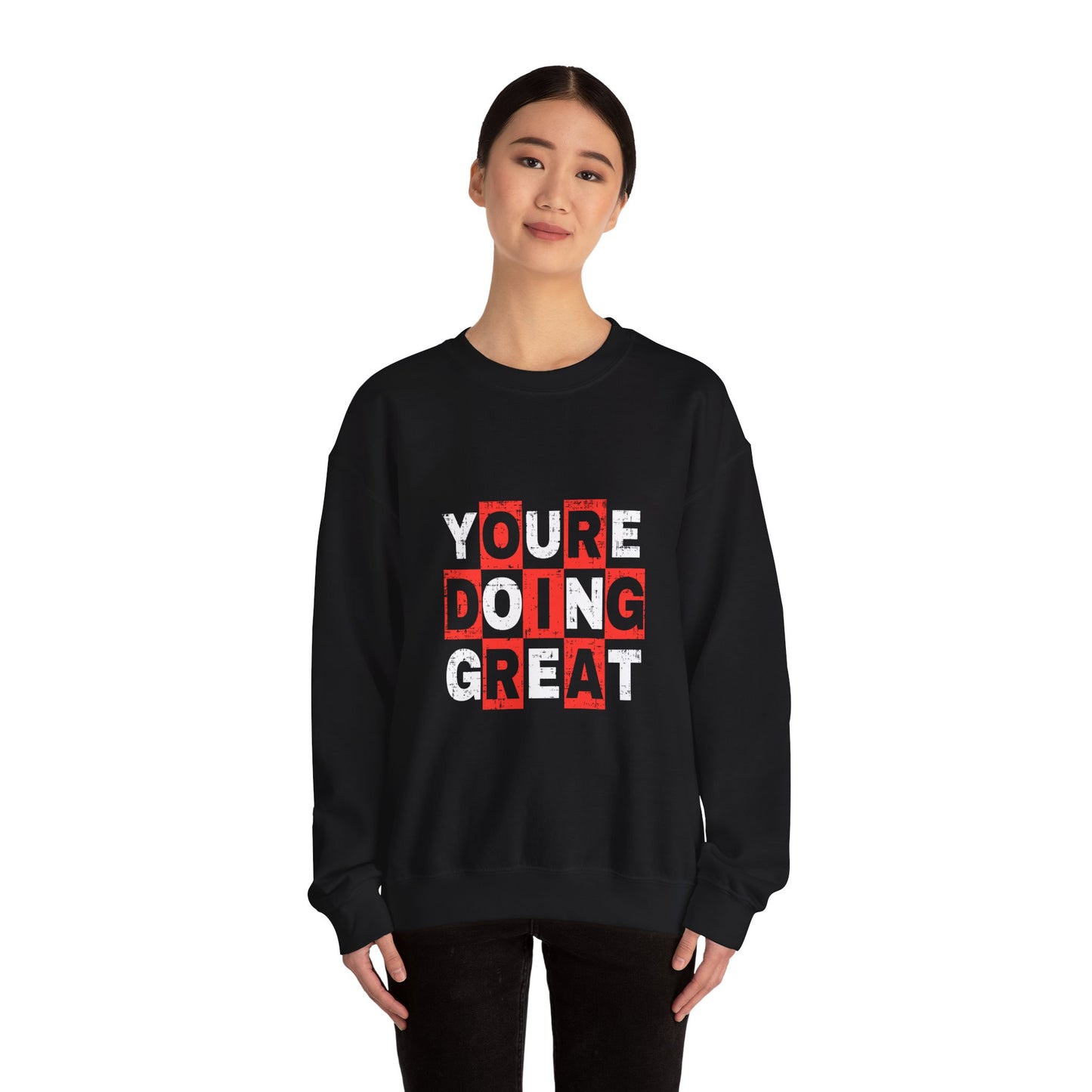 Youre Doing Great Unisex Heavy Blend™ Crewneck Sweatshirt