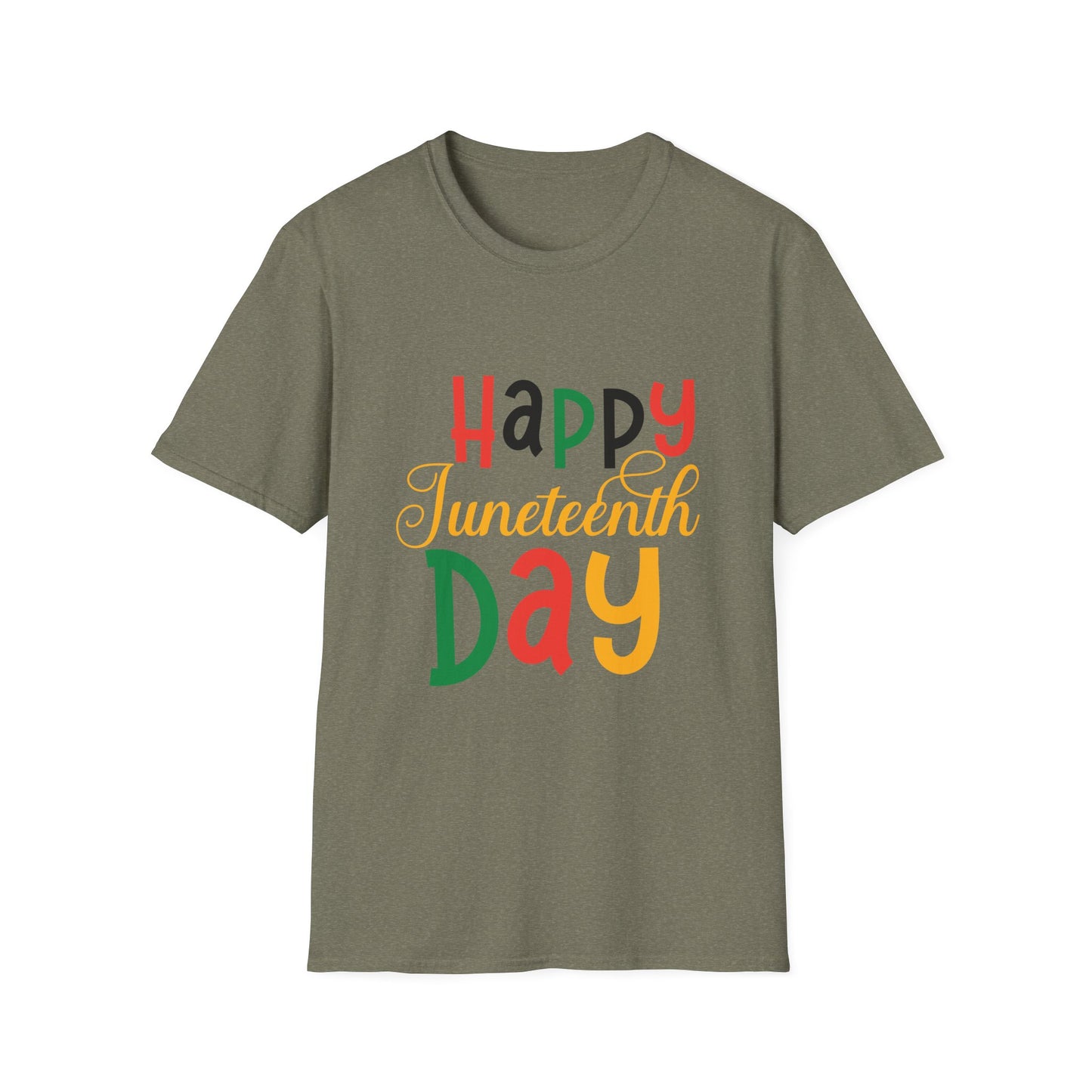 Happy Juneteenth Day Unisex Softstyle T-Shirt