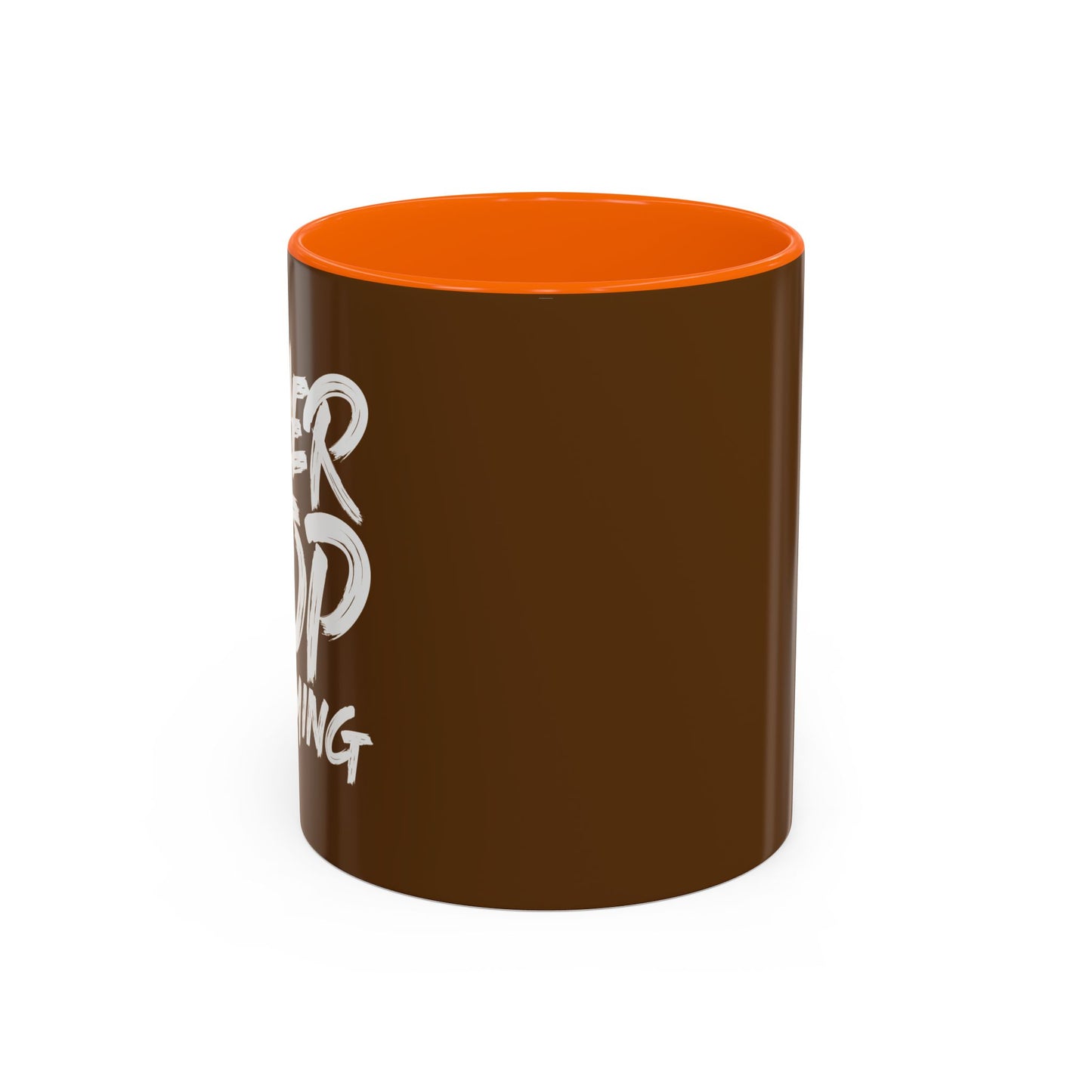 Never Stop Dreaming Accent Coffee Mug (11, 15oz)