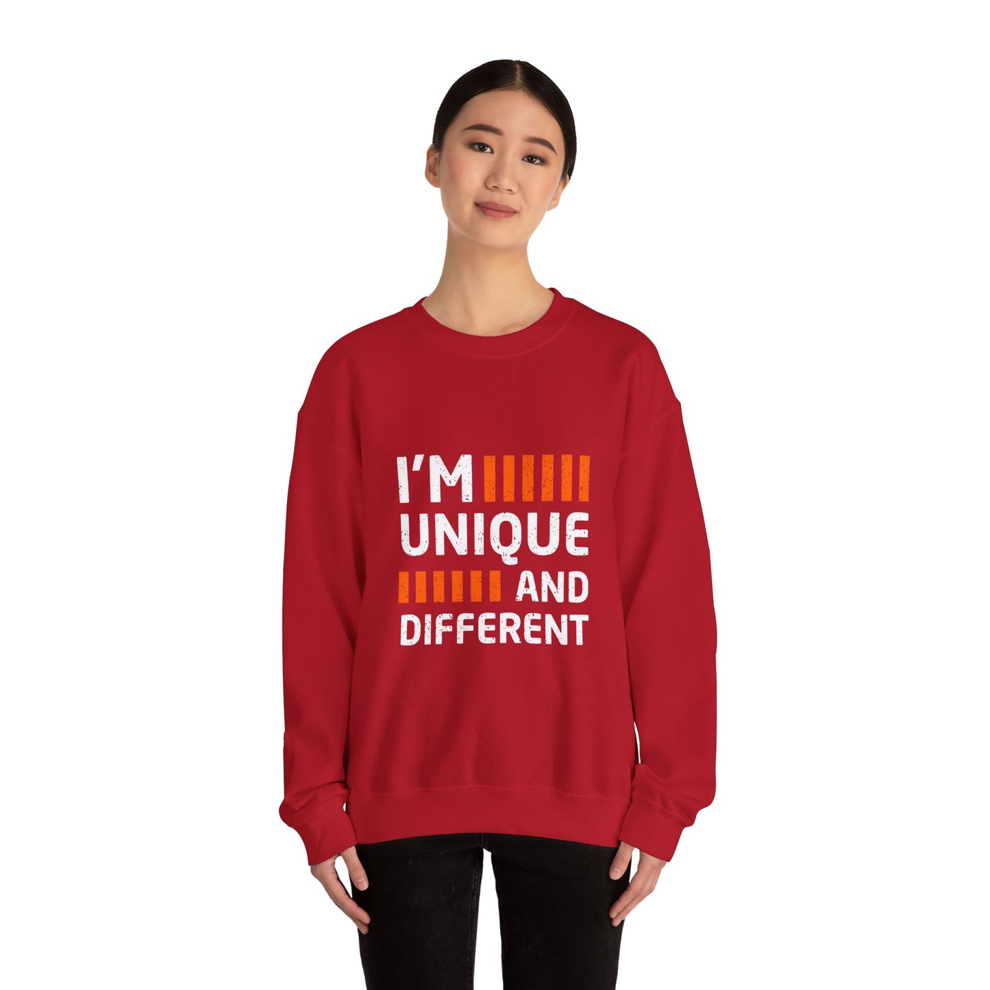I'm Unique And Different Unisex Heavy Blend™ Crewneck Sweatshirt