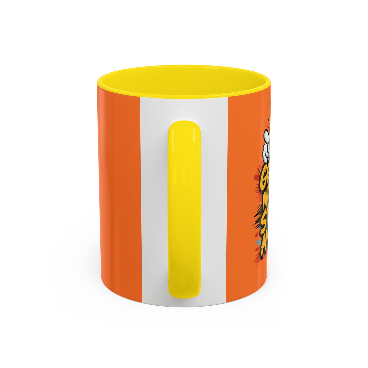 Get Up Now And Start Away!! Accent Coffee Mug (11, 15oz)