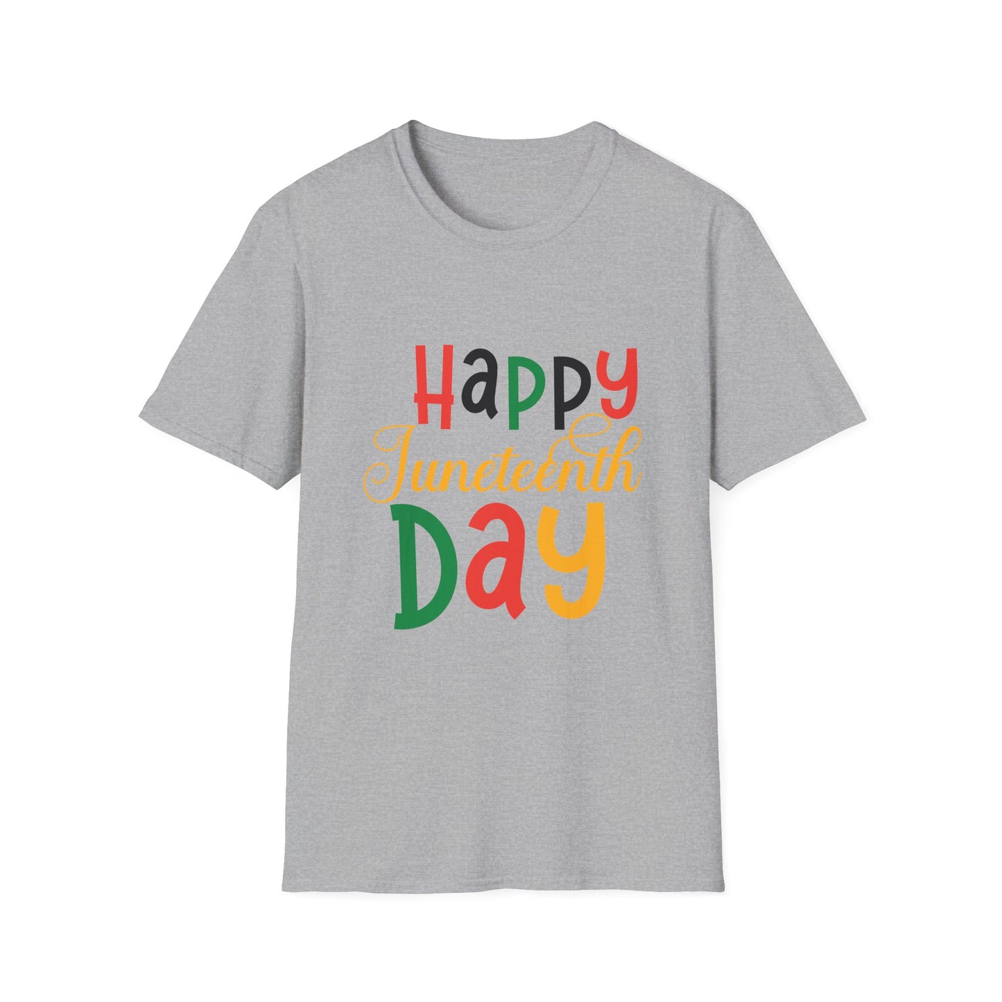 Happy Juneteenth Day Unisex Softstyle T-Shirt