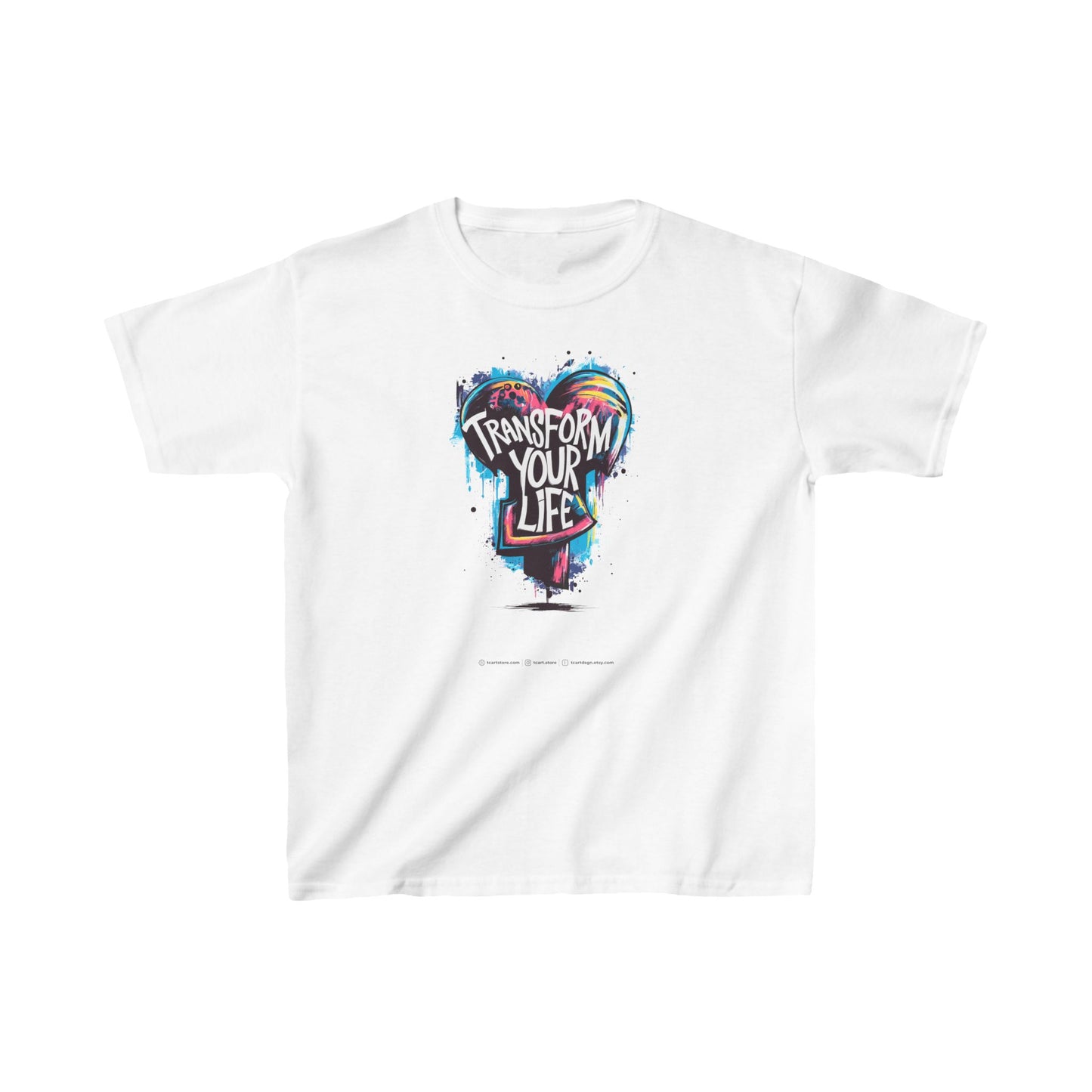Transform Your Life Kids Heavy Cotton™ Tee