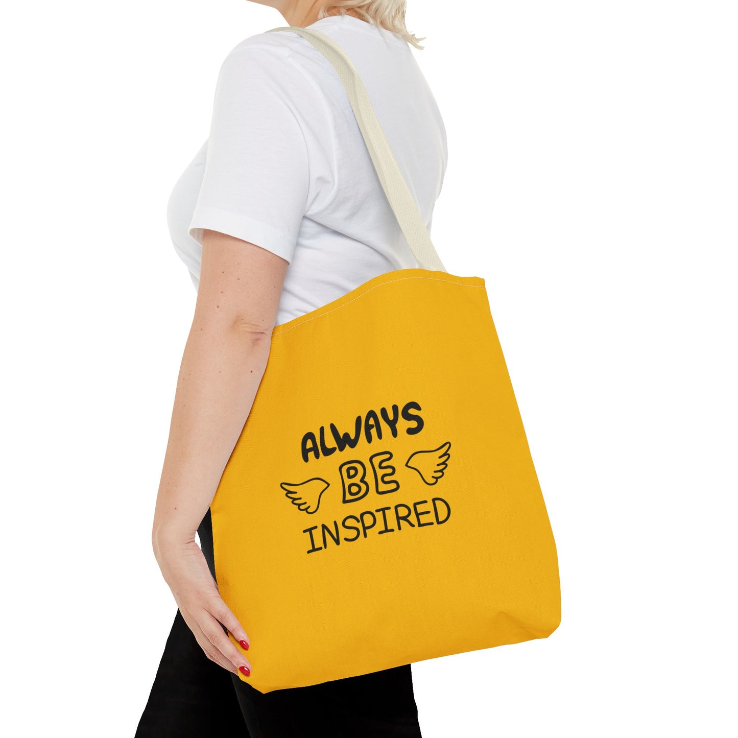 Always Be Inspired Tote Bag (AOP)