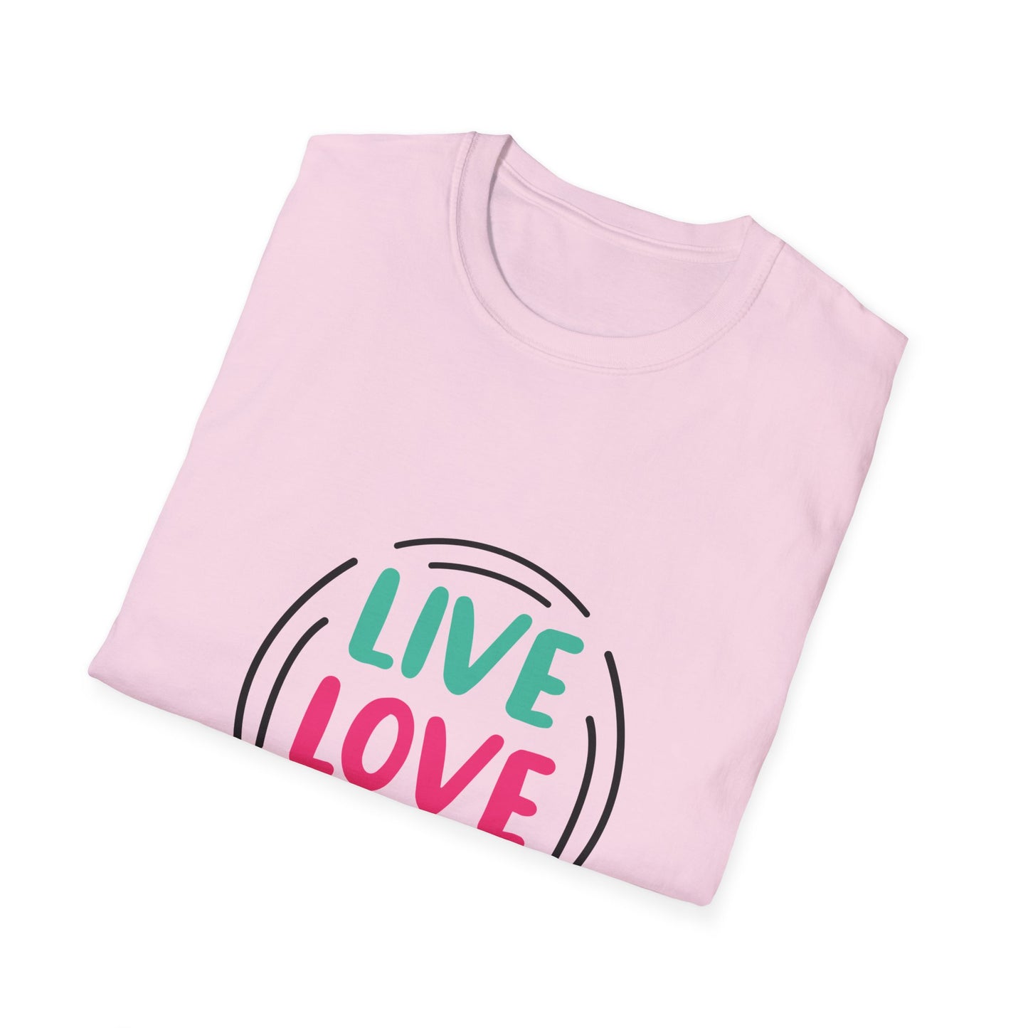 Live Love Laugh Unisex Softstyle T-Shirt