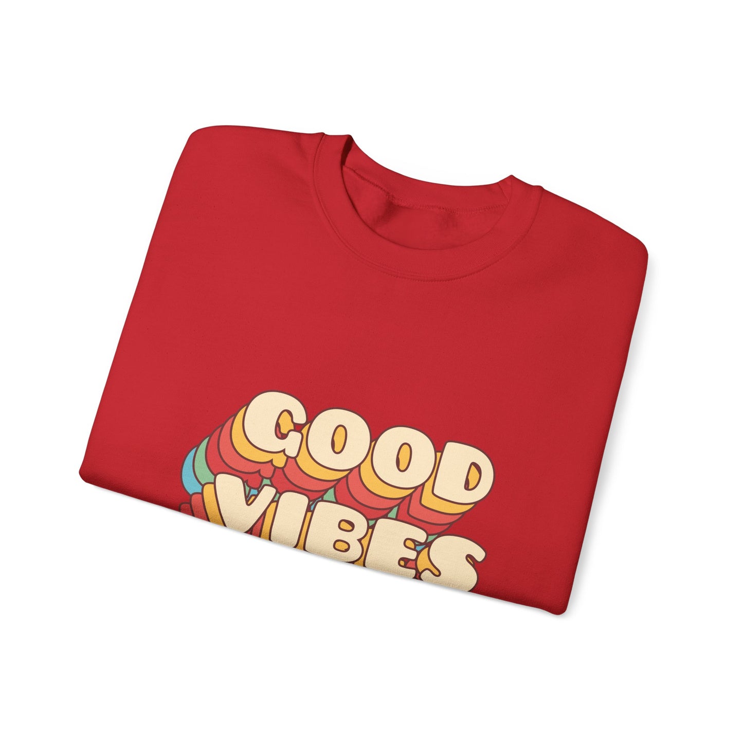 Good Vibes Unisex Heavy Blend™ Crewneck Sweatshirt