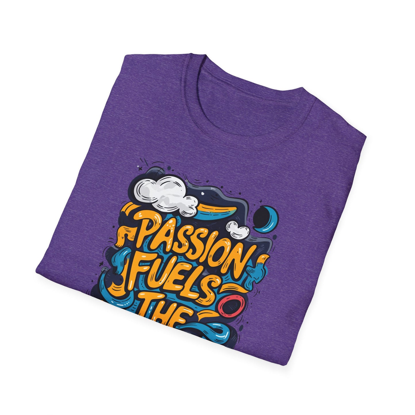 Passion Fuels The Journey Unisex Softstyle T-Shirt