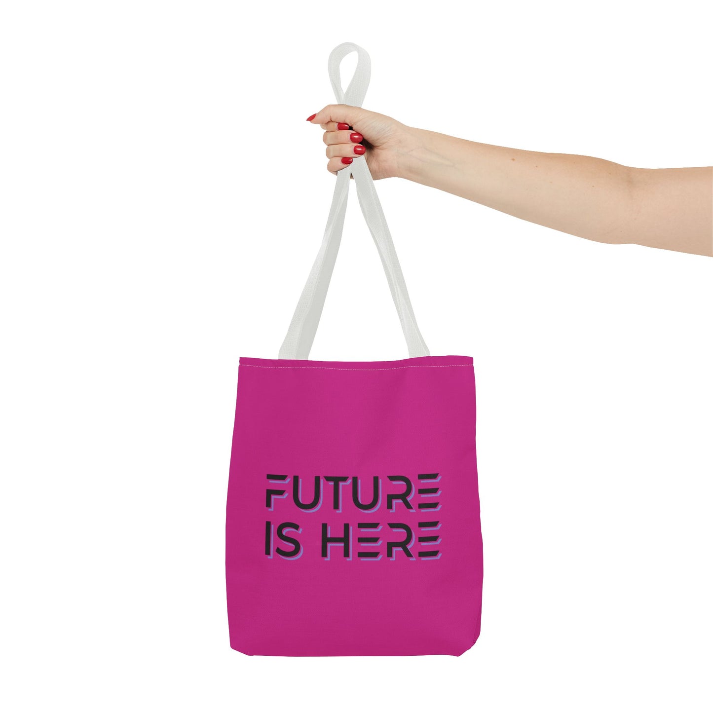 Future Is Here Tote Bag (AOP)
