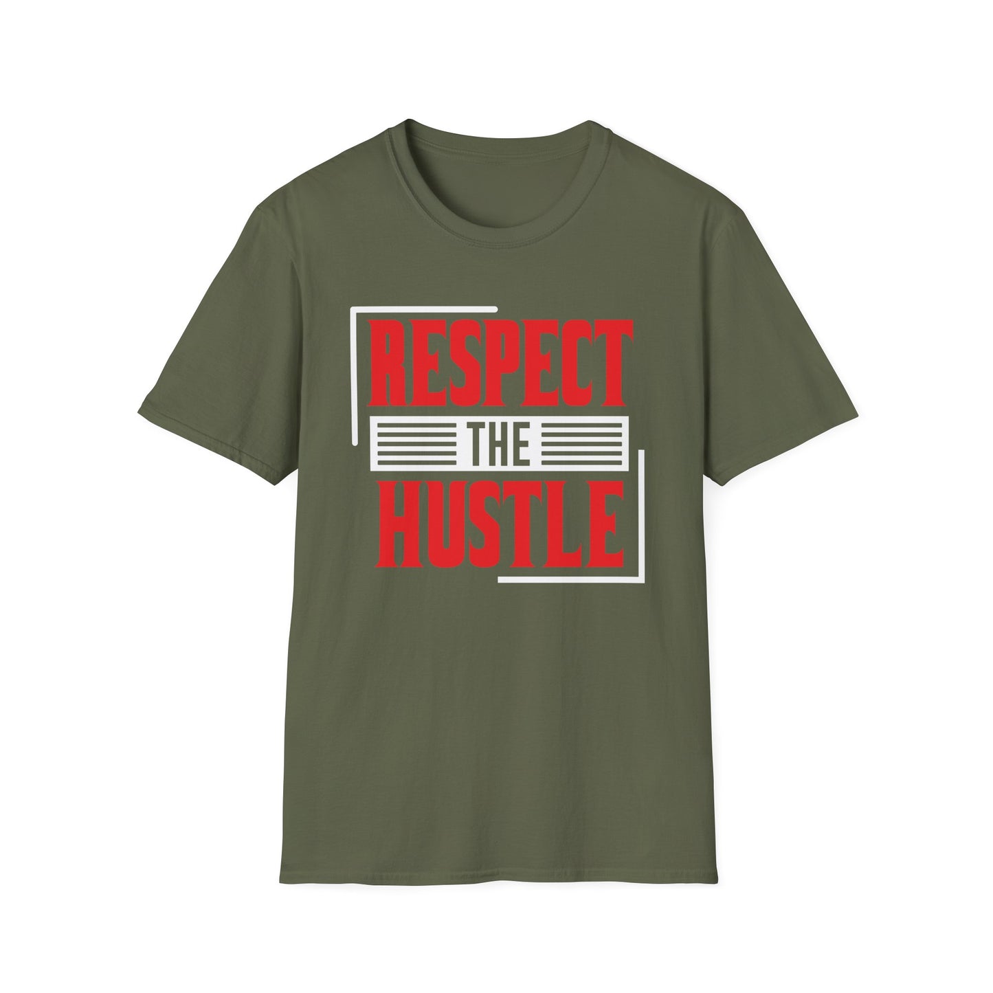 Respect The Hustle Unisex Softstyle T-Shirt