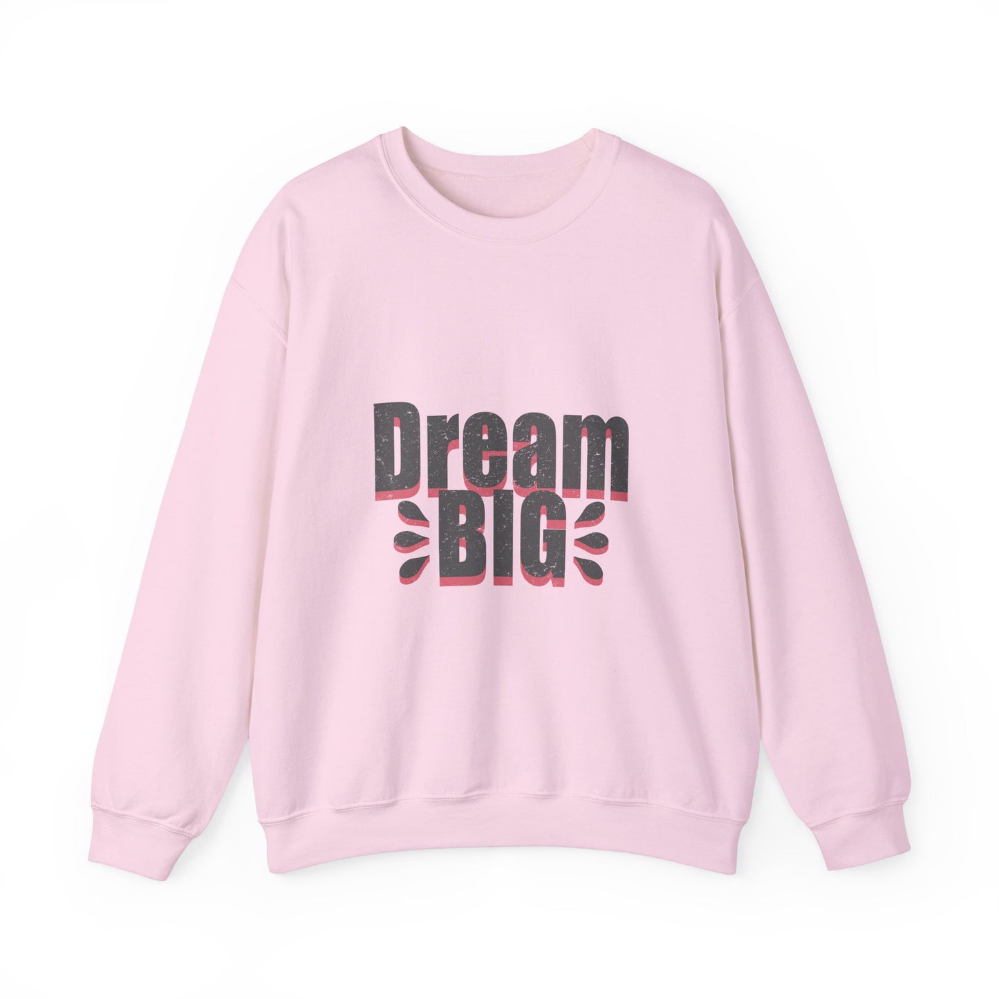 Dream Big Distressed Unisex Heavy Blend™ Crewneck Sweatshirt