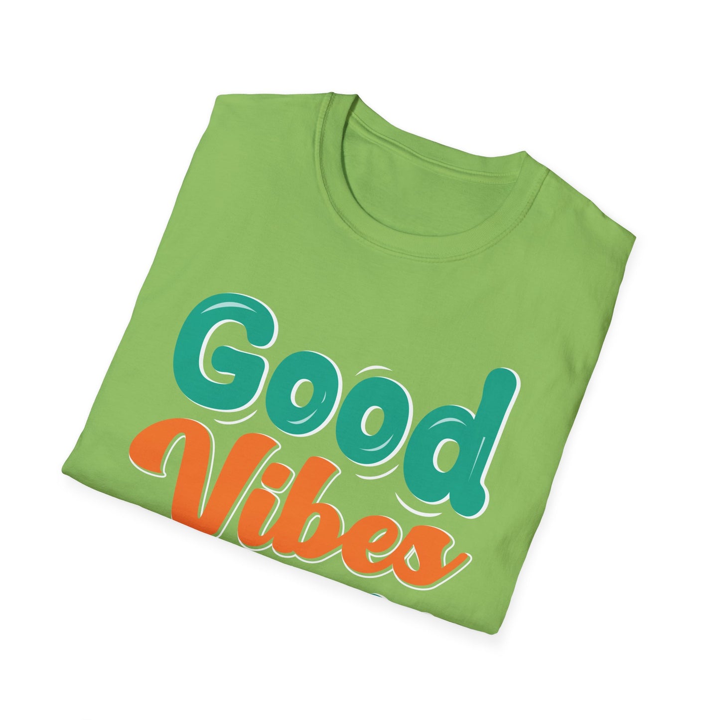 Good Vides Only  Unisex Softstyle T-Shirt