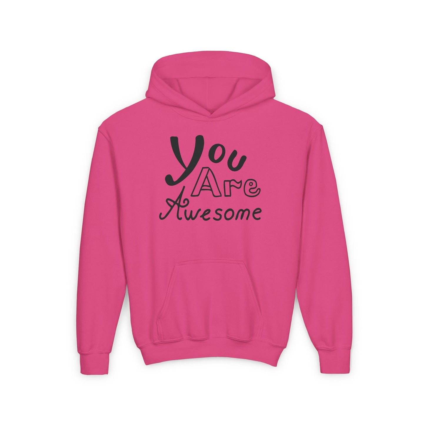 You Are Awesome Youth Heavy Blend Hooded Sweatshirt