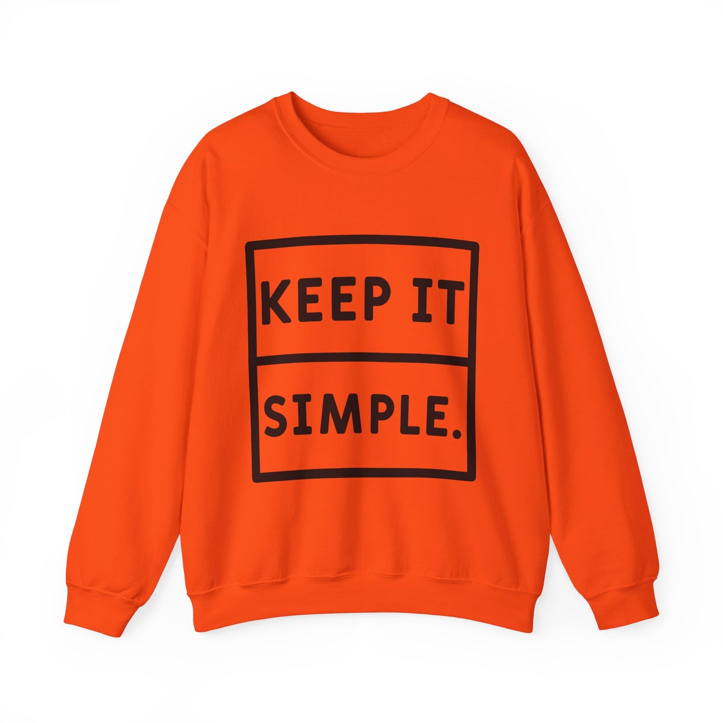 Keep It Simple Unisex Heavy Blend™ Crewneck Sweatshirt