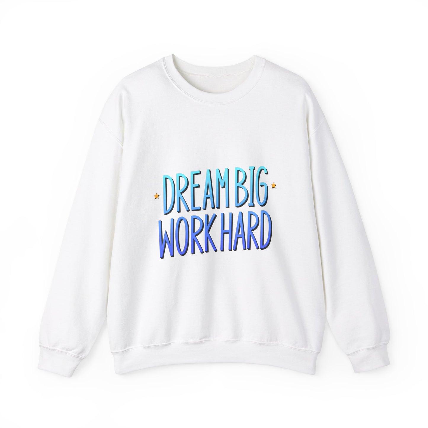 Dream Big Work Hard Unisex Heavy Blend™ Crewneck Sweatshirt
