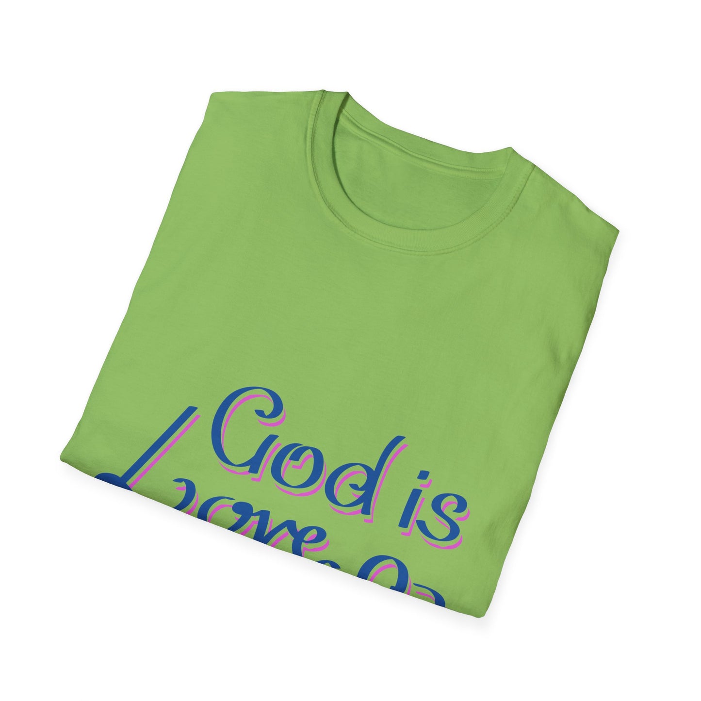 God is Love Unisex Softstyle T-Shirt