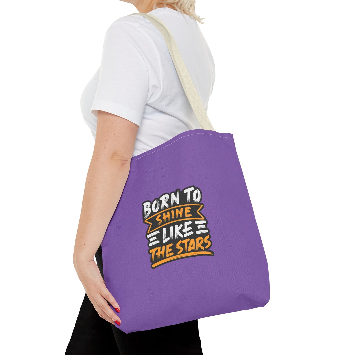 Born To Shine Like The Stars Tote Bag (AOP)