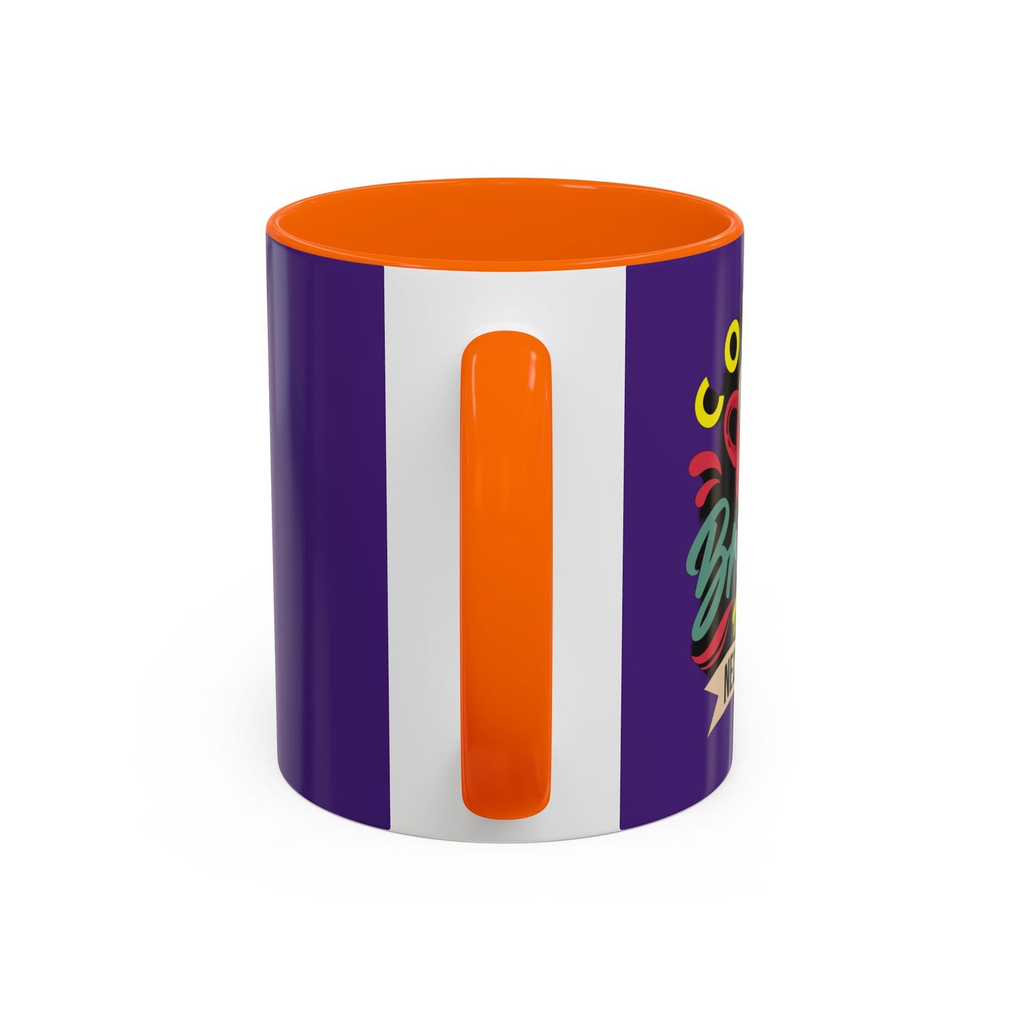 Coffee Breaks Are Necessary Accent Coffee Mug (11, 15oz)