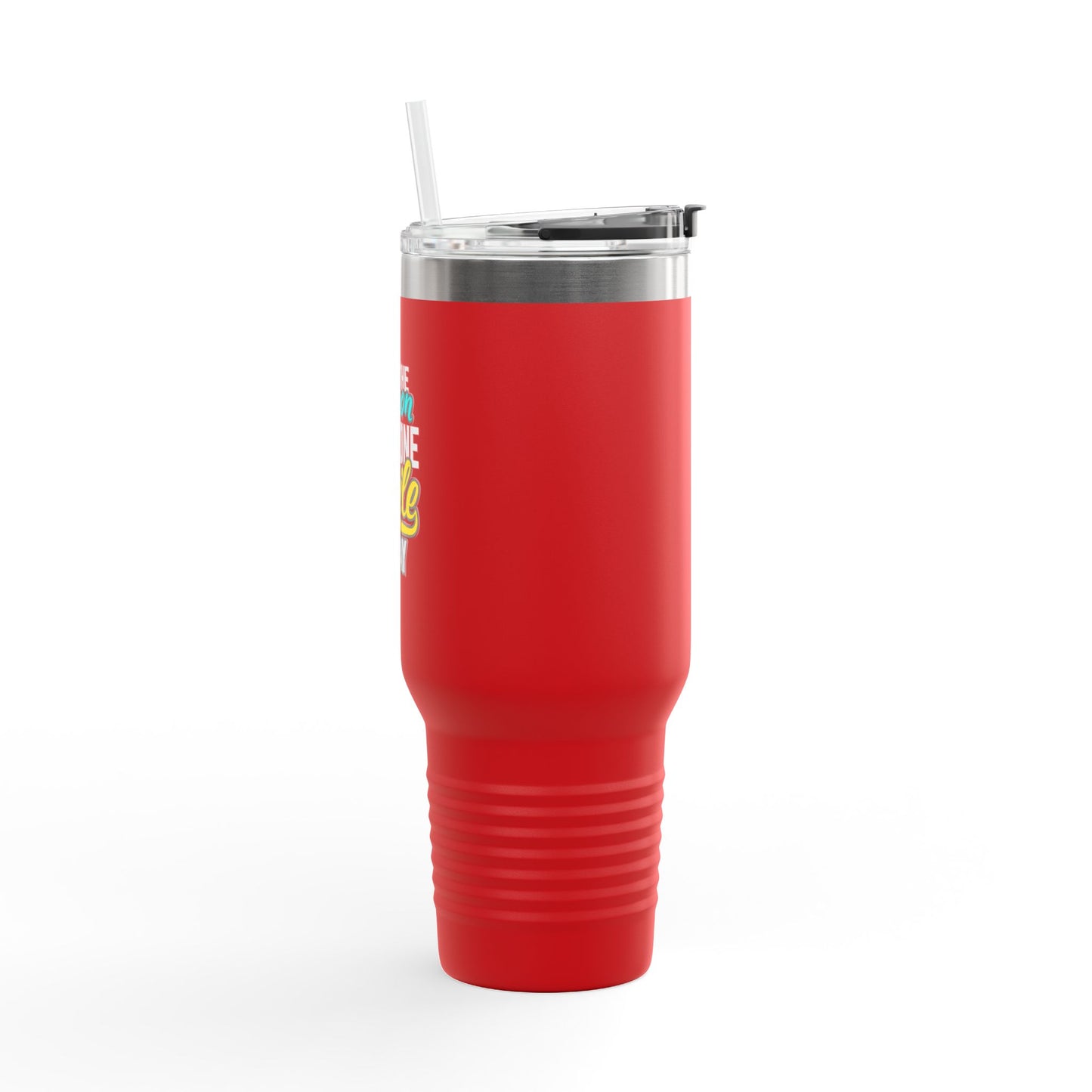 Be The Reason Someone Smile Today Insulated Travel Mug, 40oz