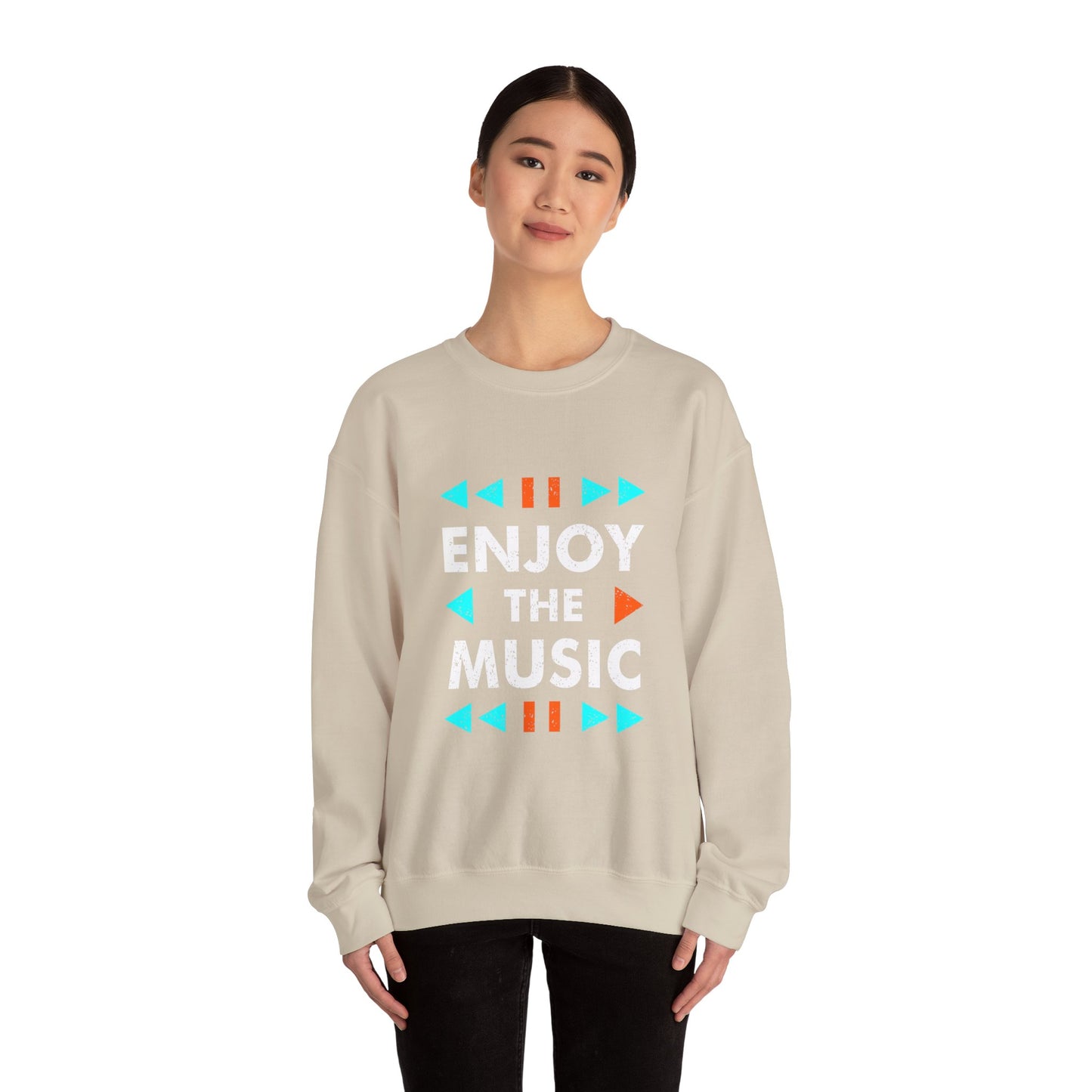 Enjoy The Music Unisex Heavy Blend™ Crewneck Sweatshirt