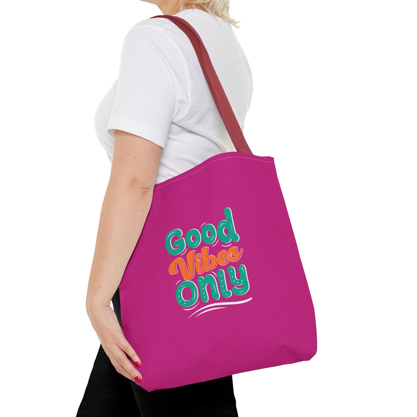 Good Vides Only Tote Bag (AOP)