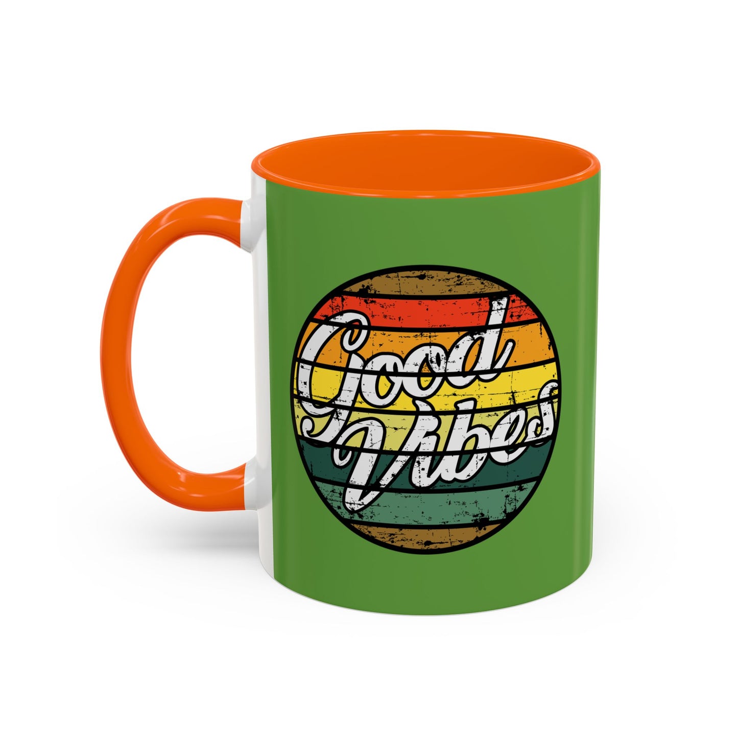 Good Vibes Accent Coffee Mug (11, 15oz)