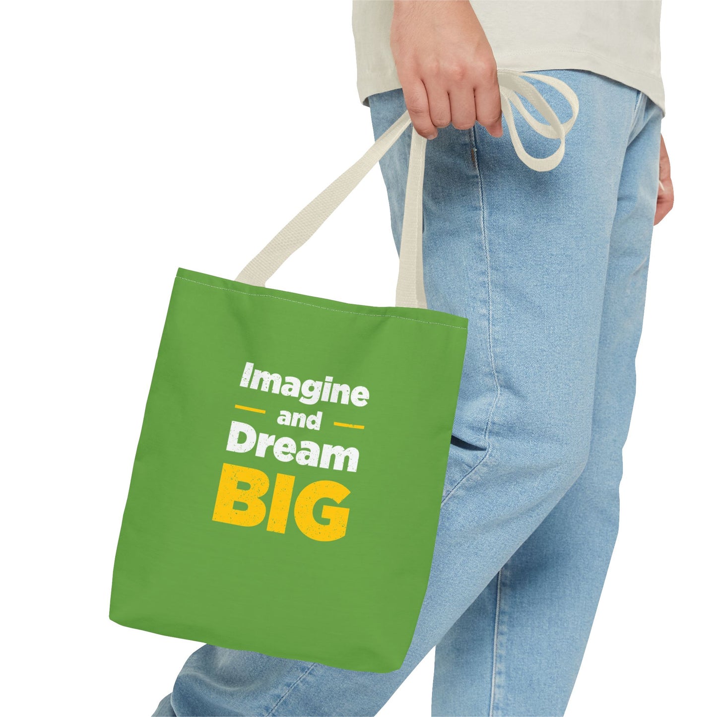 Imagine And Dream Big Tote Bag (AOP)