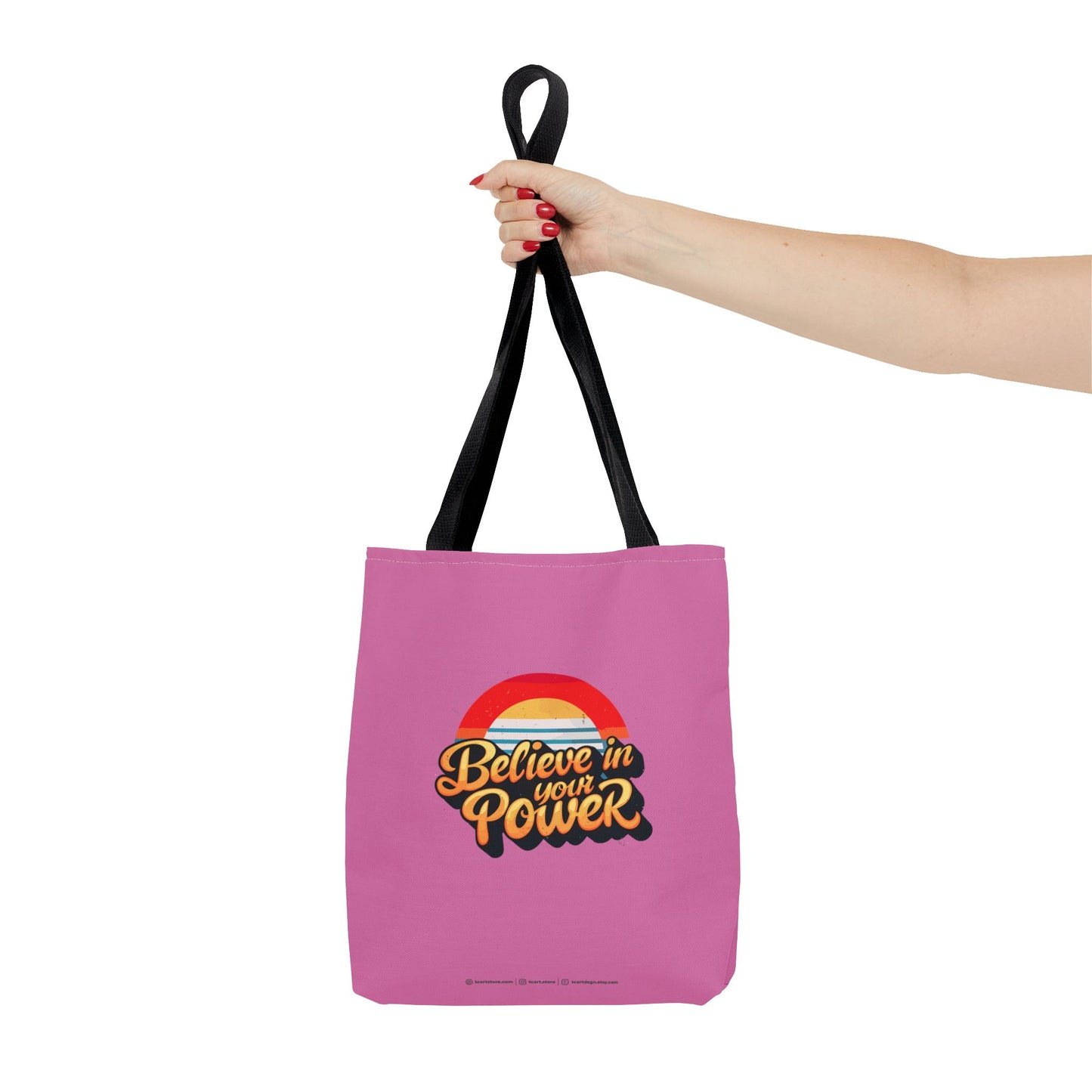 Believe In Your Power Tote Bag (AOP)