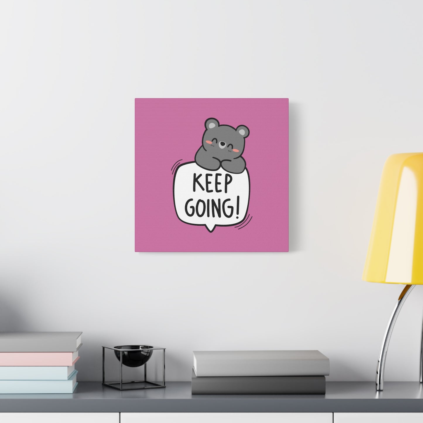 Keep Going Matte Canvas, Stretched, 1.25"