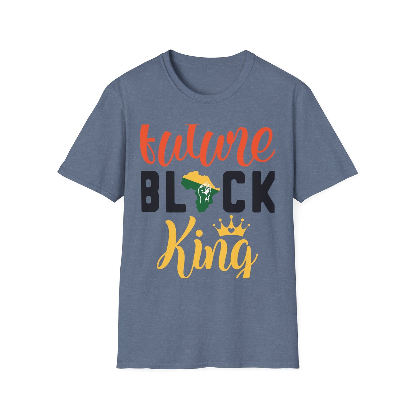 Future Black King Unisex Softstyle T-Shirt