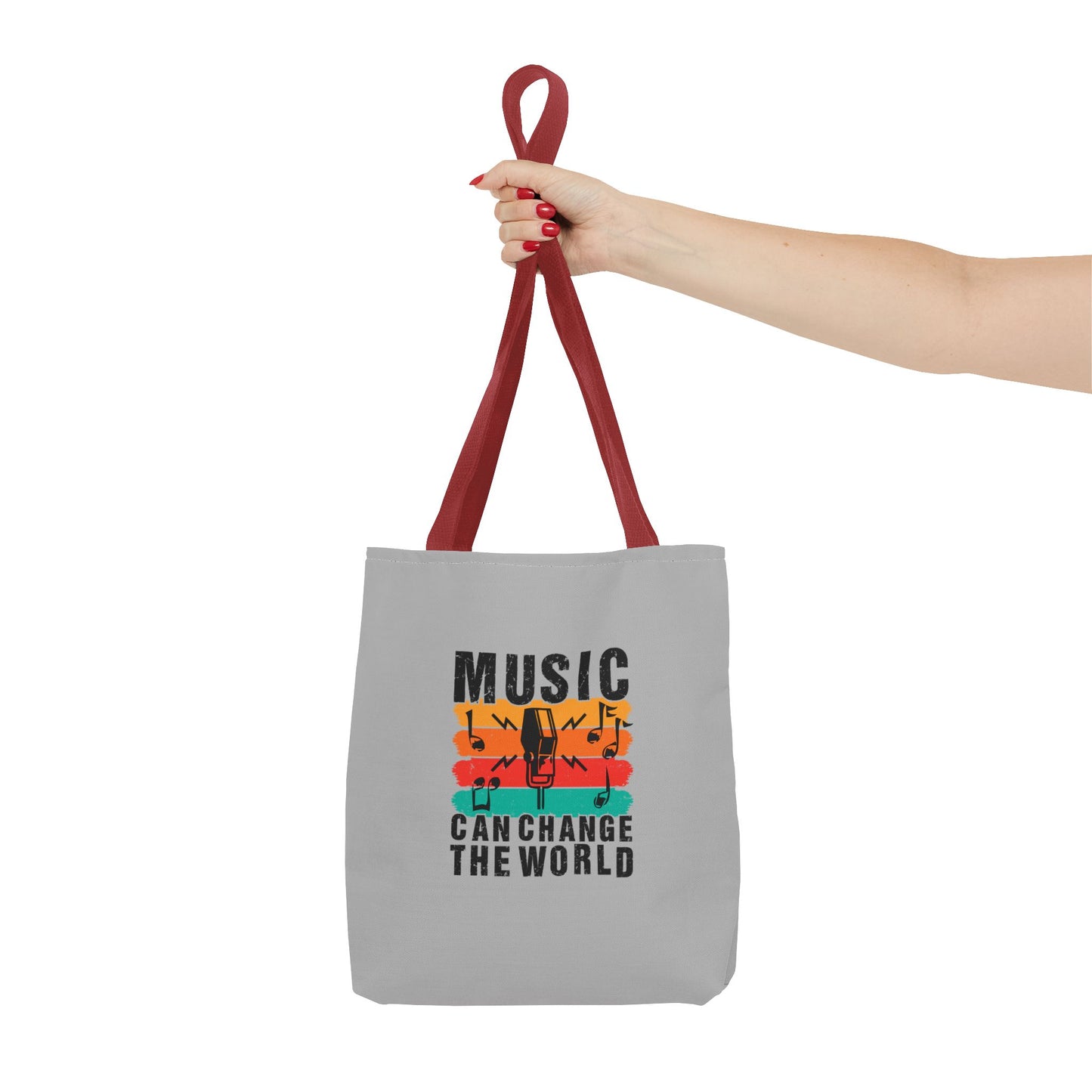 Music Can Change The World Tote Bag (AOP)