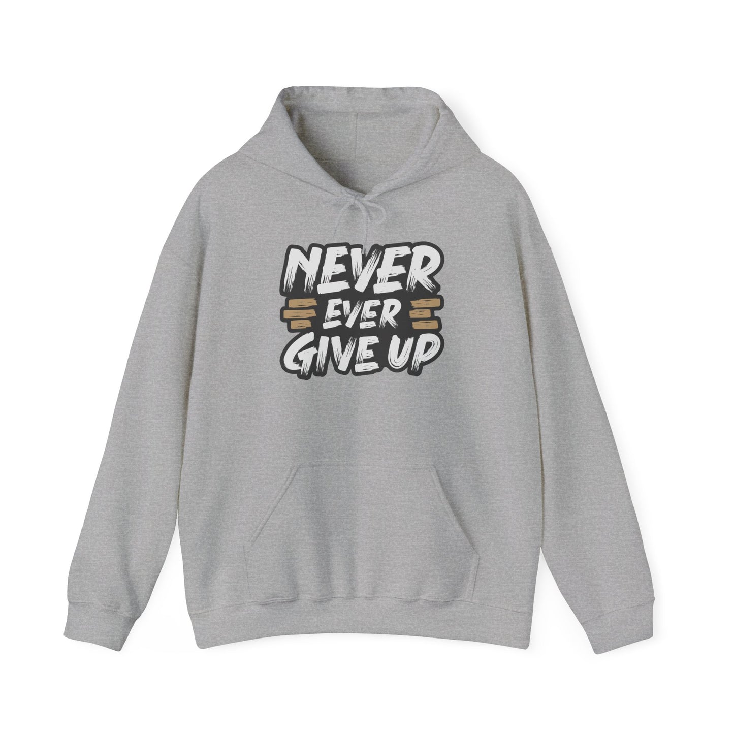 Never Give Up Unisex Heavy Blend™ Hooded Sweatshirt