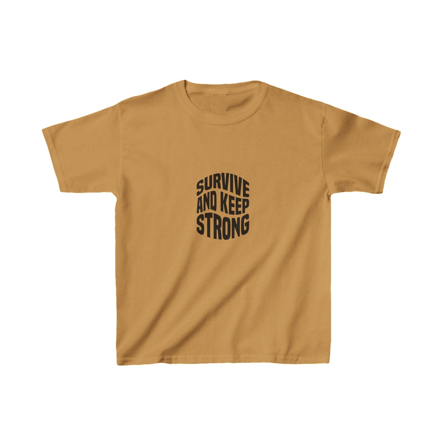 Survive And Keep Strong Kids Heavy Cotton™ Tee