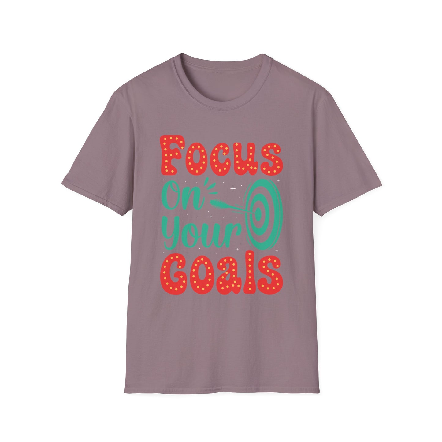 Focus On Your Goals  Unisex Softstyle T-Shirt