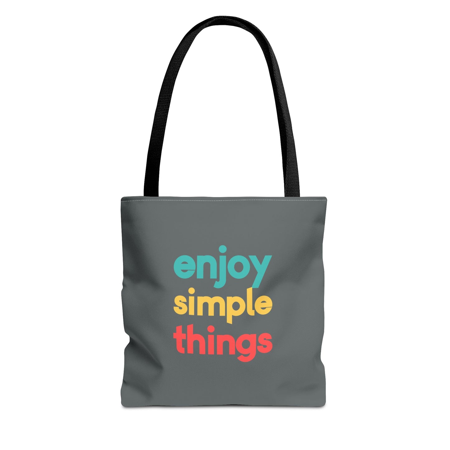 Enjoy Simple Things Tote Bag (AOP)