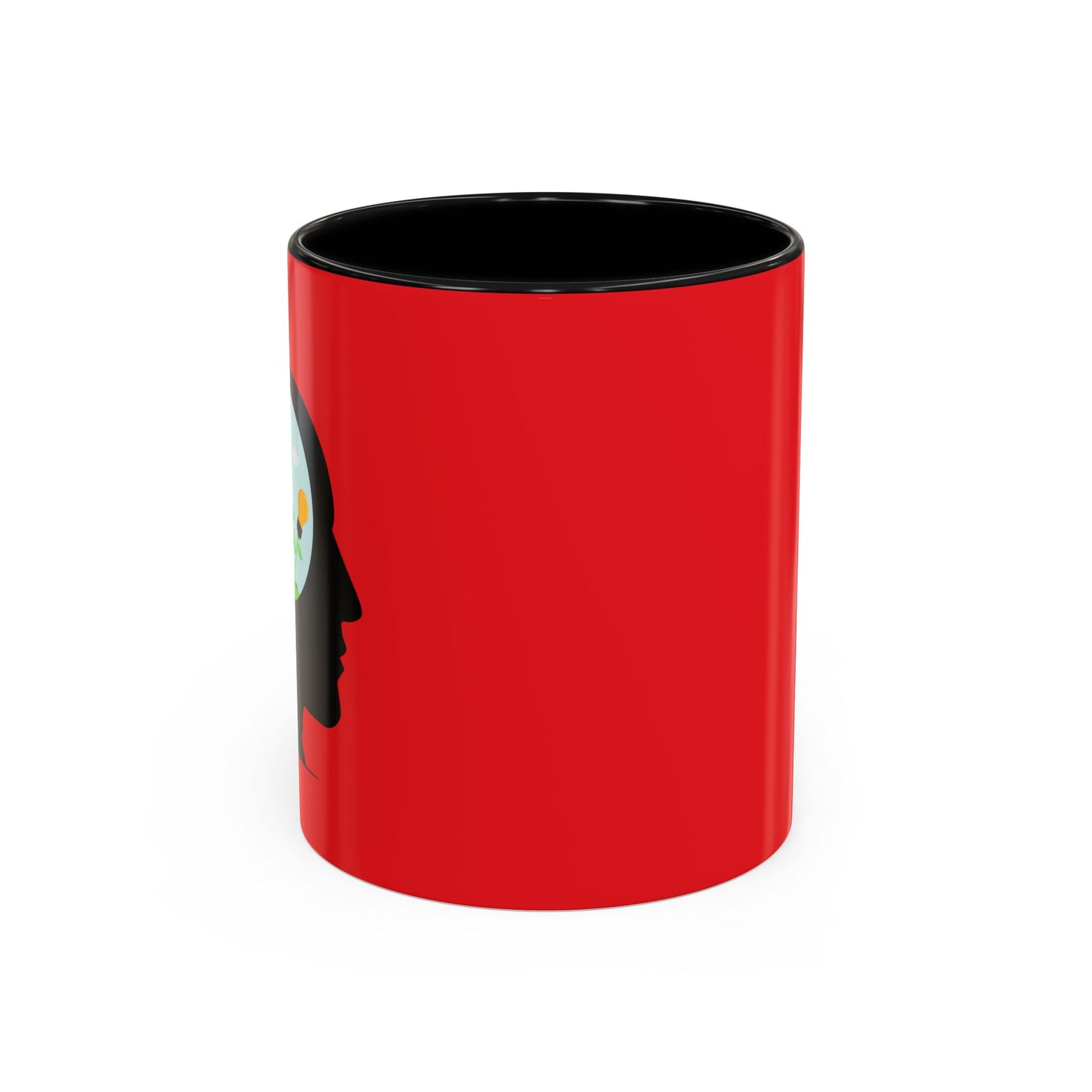 Mindset And Positive Thoughts Accent Coffee Mug (11, 15oz)