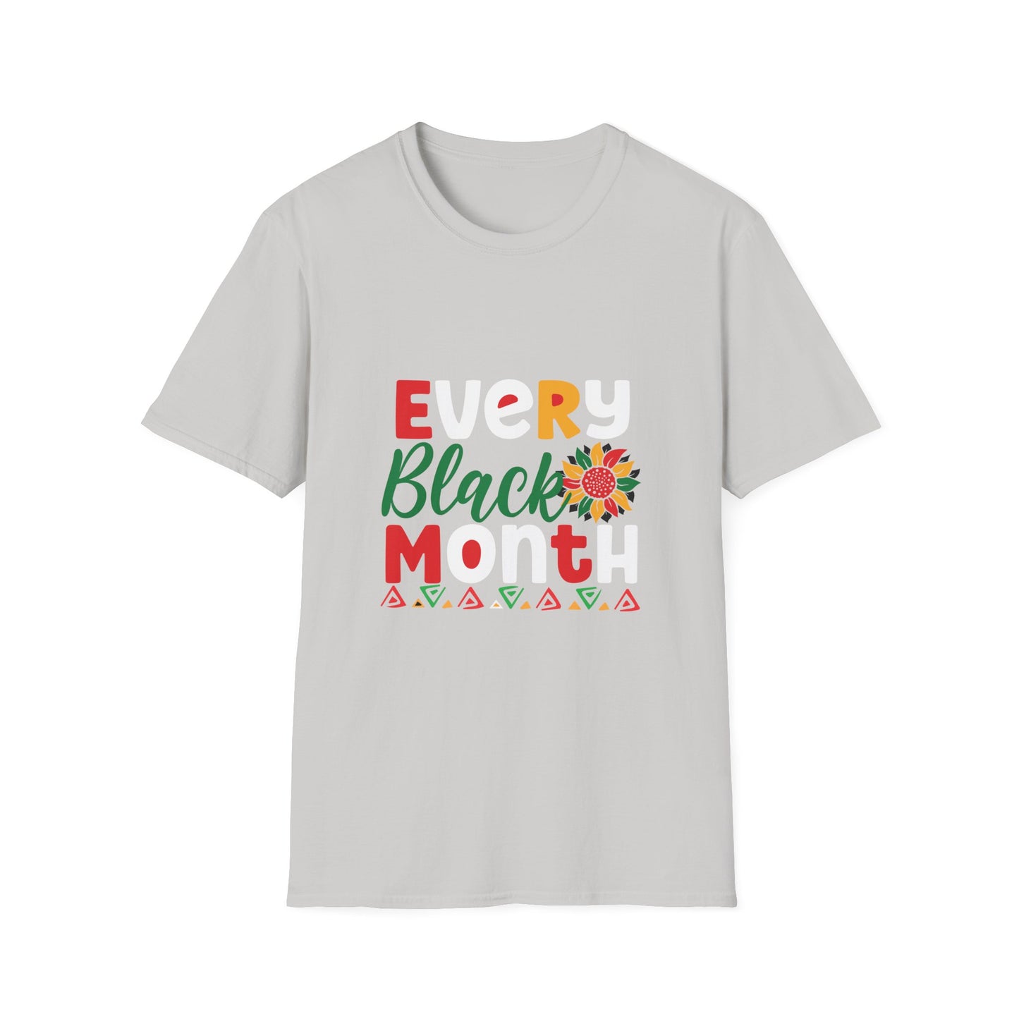 Every Black Month Unisex Softstyle T-Shirt