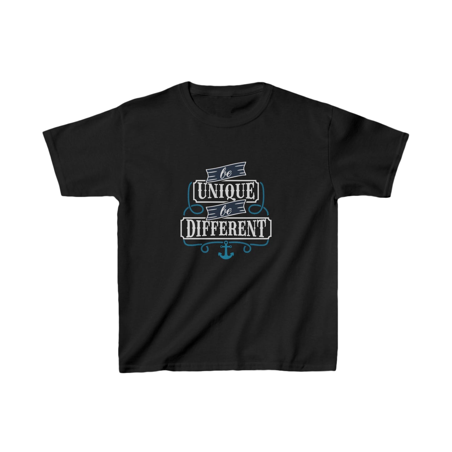 Be Unique Be Different Kids Heavy Cotton™ Tee