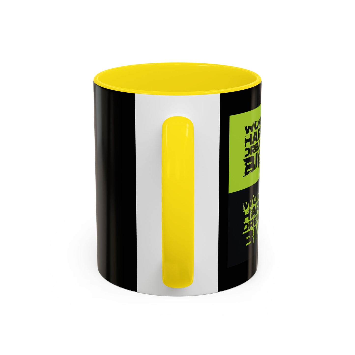 Work Hard Dream Big Accent Coffee Mug (11, 15oz)
