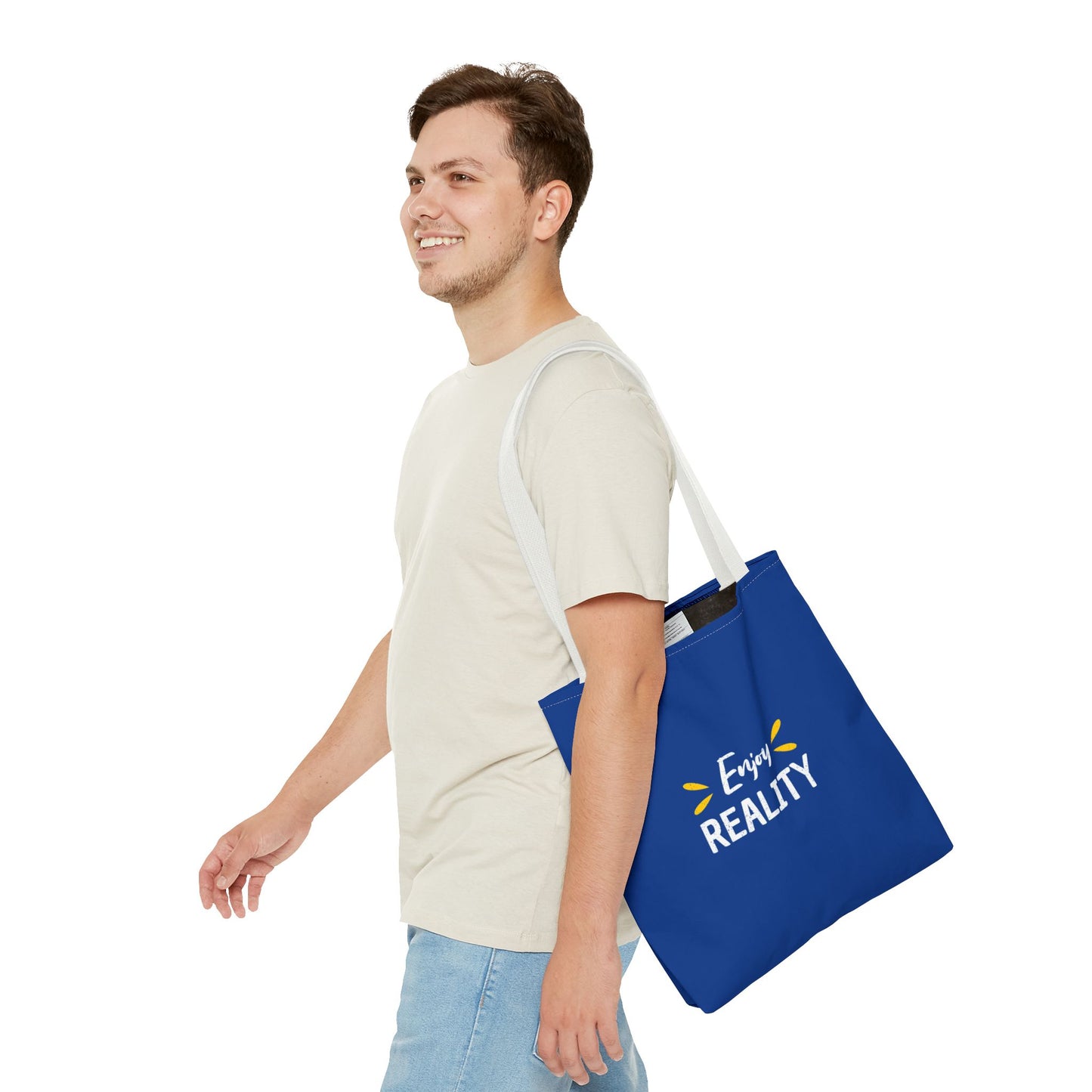 Enjoy Reality Tote Bag (AOP)