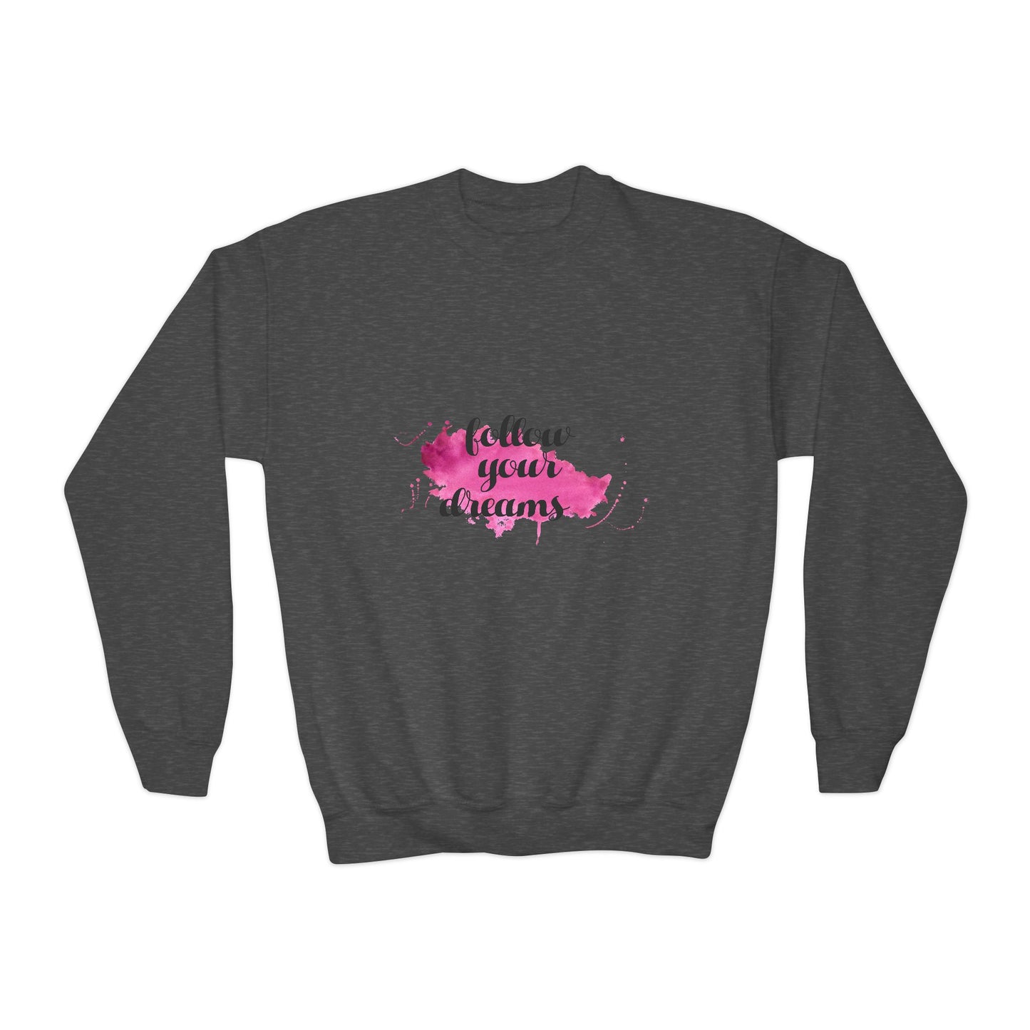Follow Your Dreams Youth Crewneck Sweatshirt