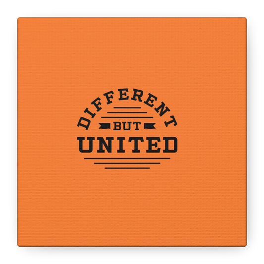 Different But United Matte Canvas, Stretched, 1.25"