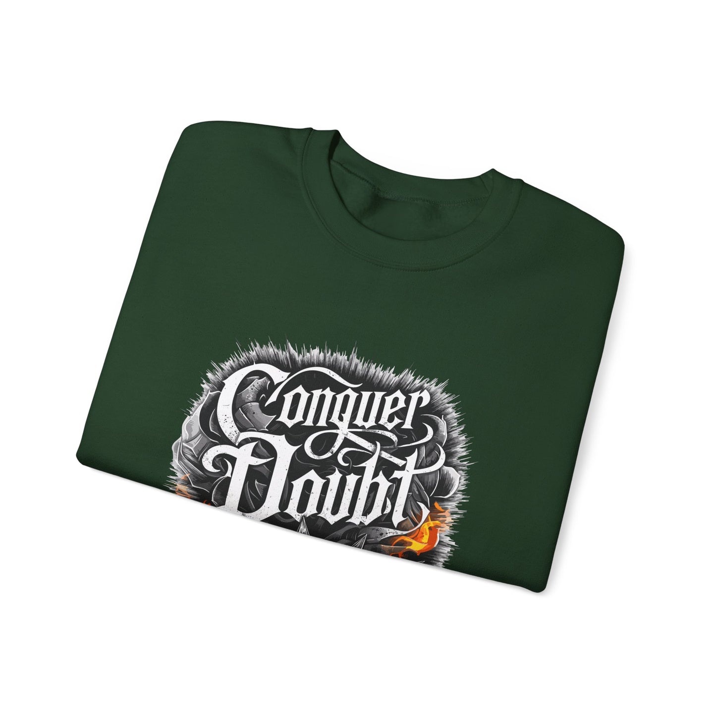 Conquer Doubt Unisex Heavy Blend™ Crewneck Sweatshirt