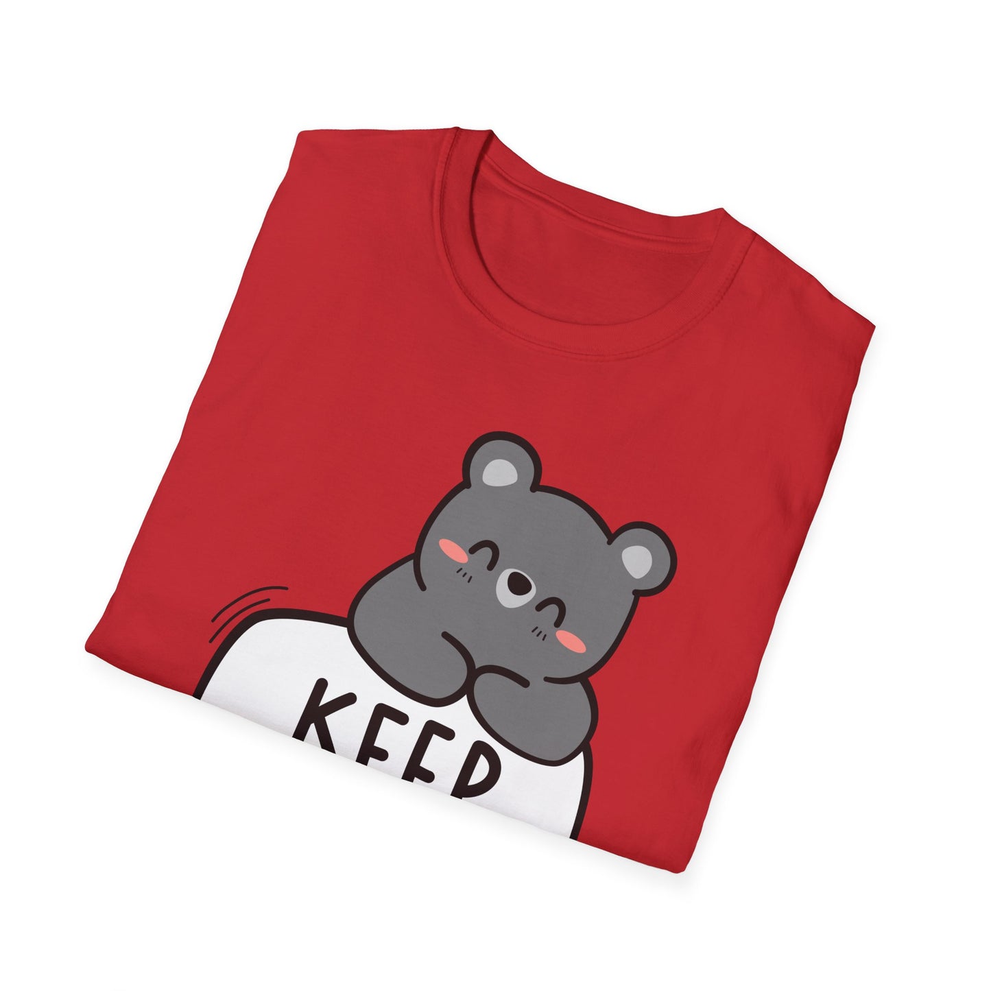 keep going Unisex Softstyle T-Shirt